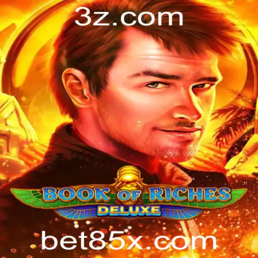Descubra as Aventuras de Book of Riches Deluxe no 85xbet
